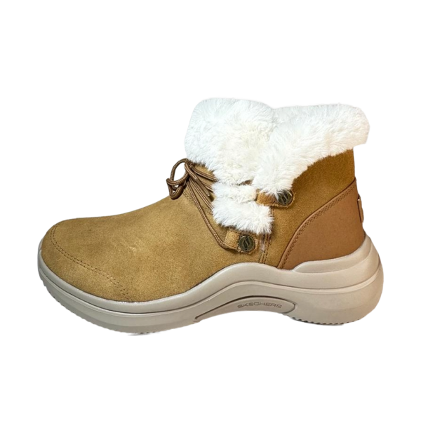BOTINA SKECHERS 144271 CASTANHO 