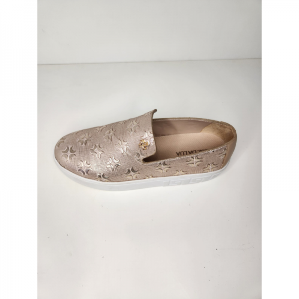 TENIS LUZ DA LUA 59160015 OURO/SANDALO 