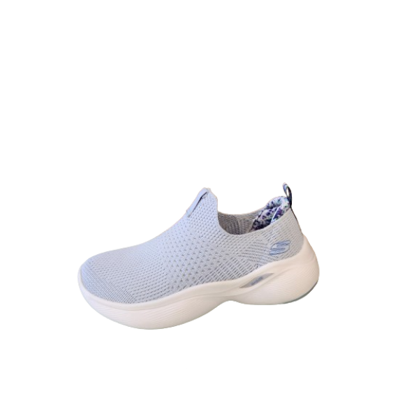 TENIS SKECHERS 149987 AZUL CLARO/LAVANDA 