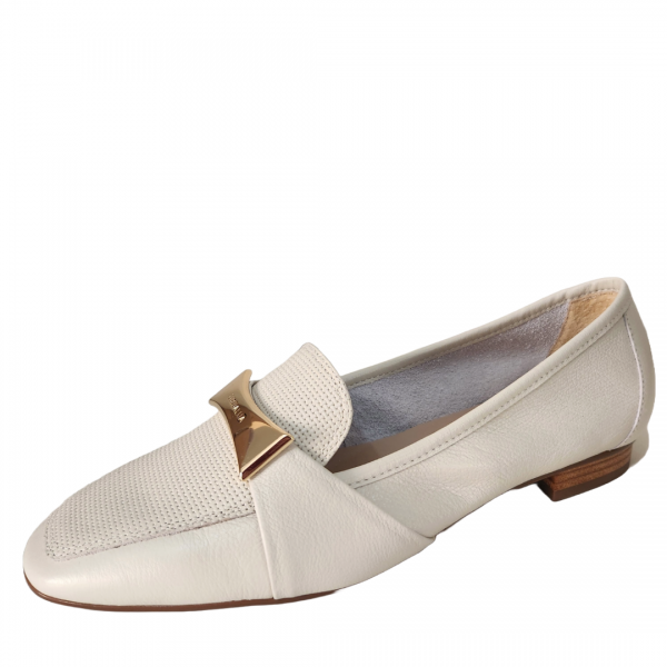 LOAFER LUZ DA LUA 80330019 TRAMADO/PANNA/PANNA 