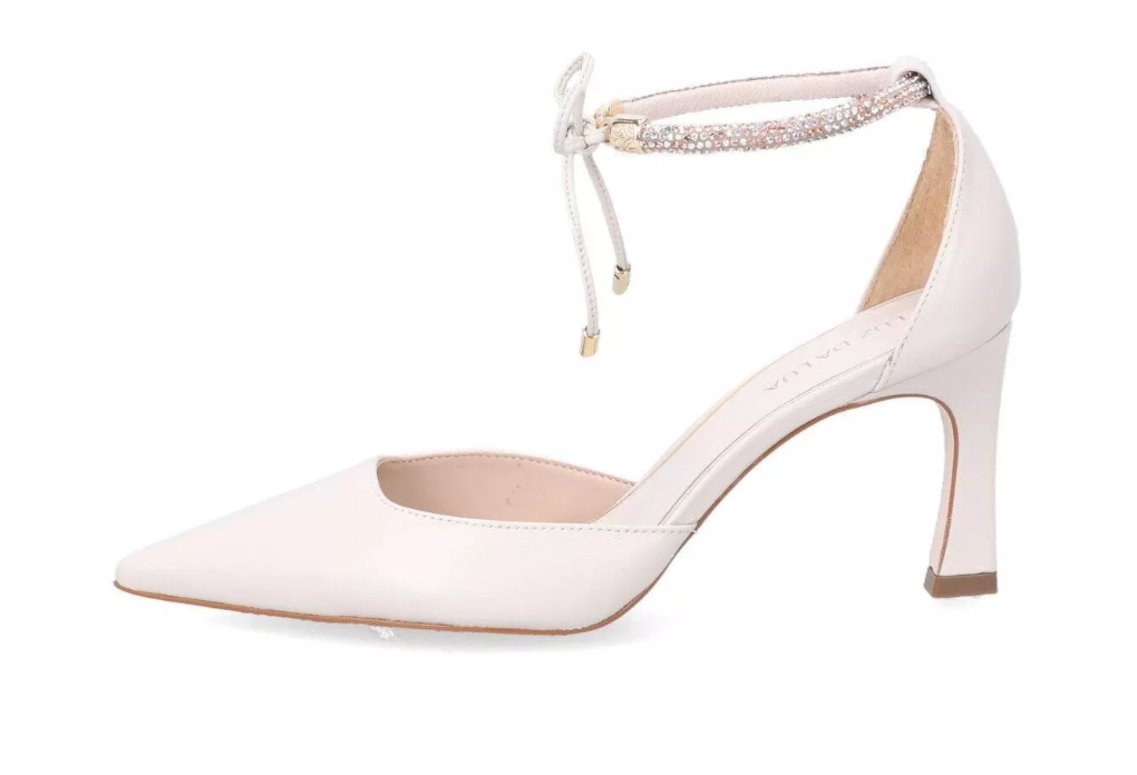 SCARPIN LUZ DA LUA 80340003 STRAS/CRISTAL/PANNA 