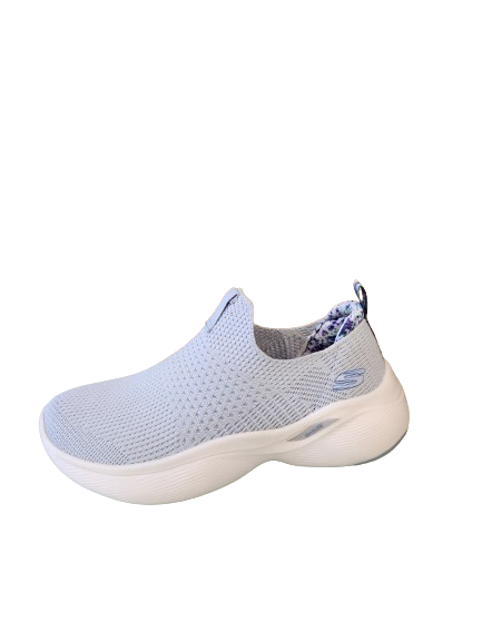 TENIS SKECHERS 149987 AZUL CLARO/LAVANDA 