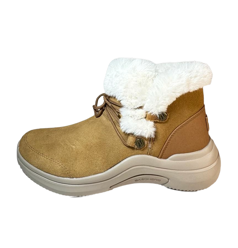 BOTINA SKECHERS 144271 CASTANHO 